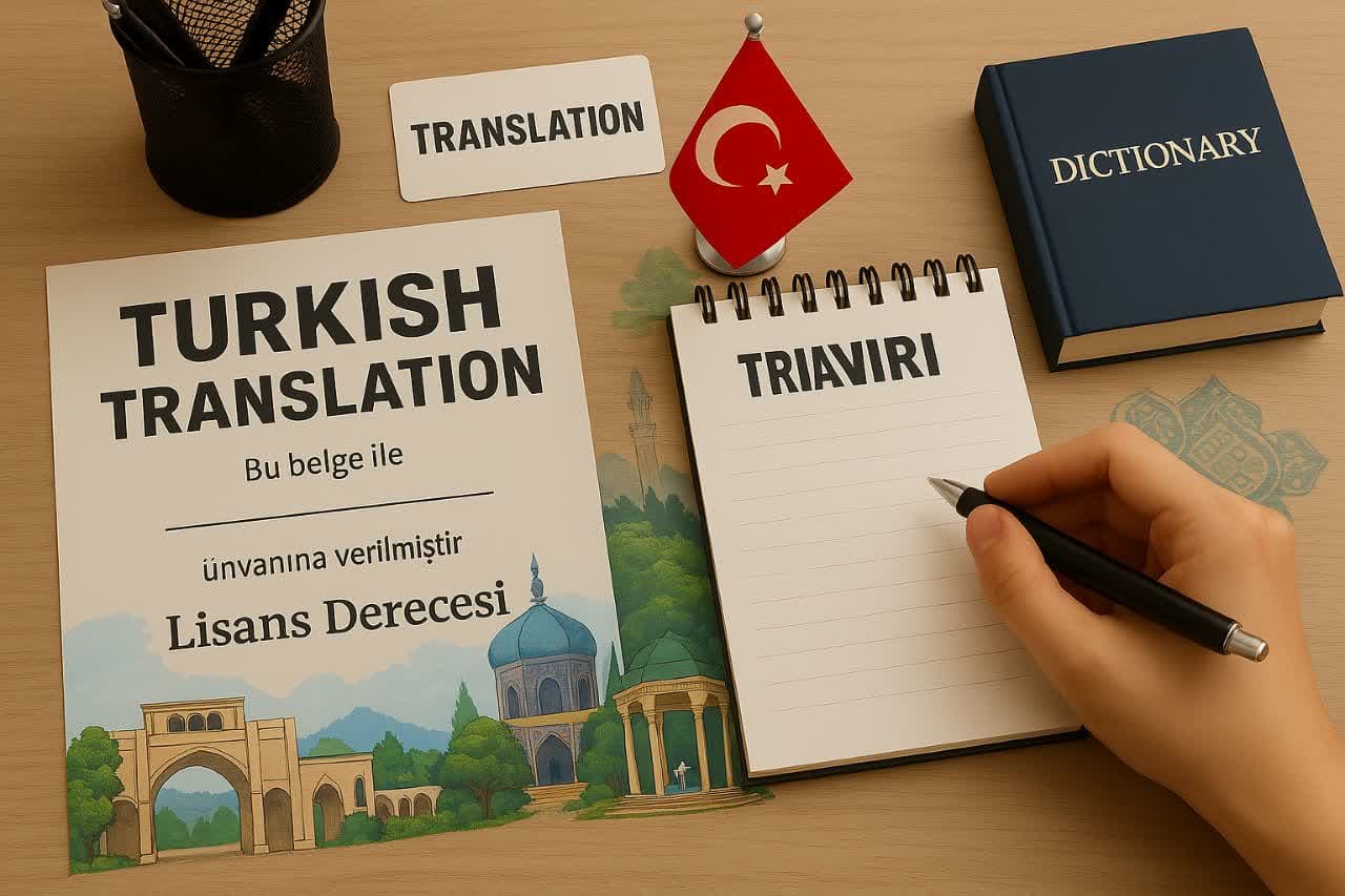 ترجمه فوری ترکی در شیراز
