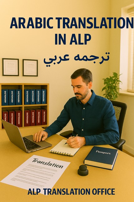 ترجمه رسمی عربی