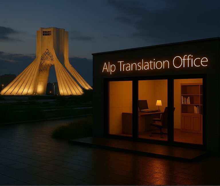 ترجمه رسمی فرانسوی در تهران