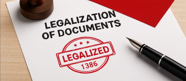 لگالایز مدارک در سفارت ترکیه، اسپانیا، امارات، آلمان، ایتالیا. ریجکتی ویزا.