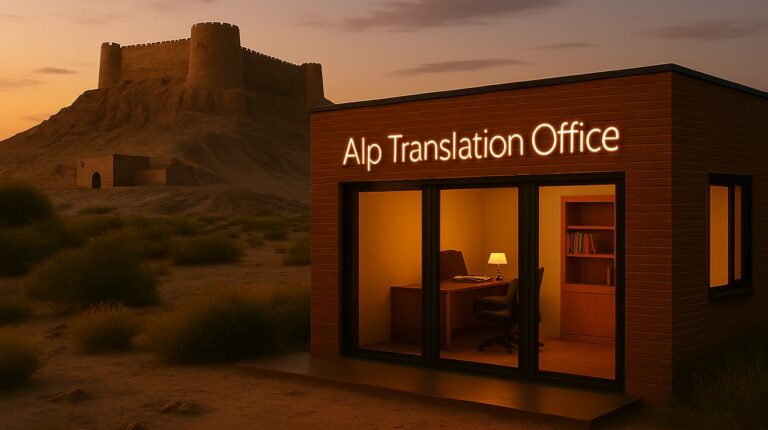 ترجمه رسمی عربی در بلوچستان با لگالایز سفارت امارات